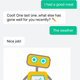 Woebot talk.